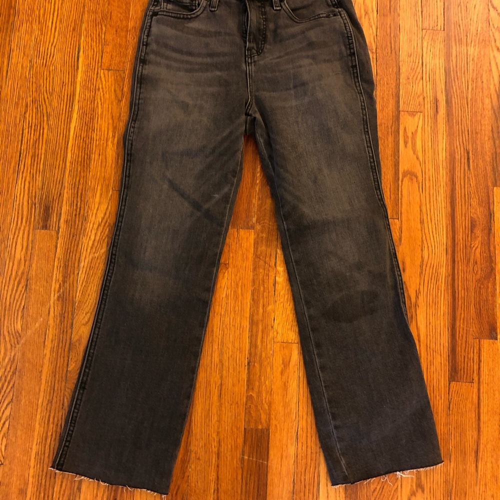 Old Navy Crop Flare Black Jeans